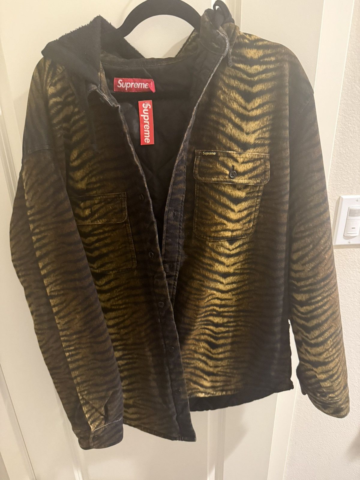 Supreme supreme tiger camo hooded jacket Size US L / EU 52-54 / 3 - 1 Thumbnail