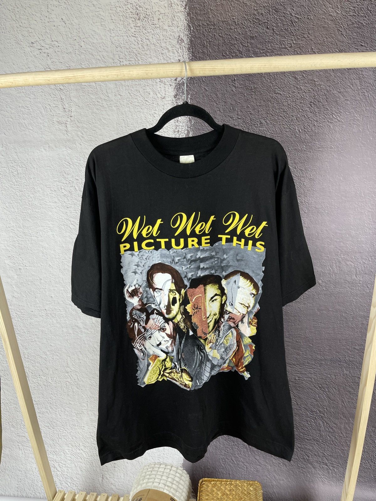 Band Tees Wet Wet Wet Picture This at Christmas 1995 tour band tee Size US XL / EU 56 / 4 - 1 Thumbnail