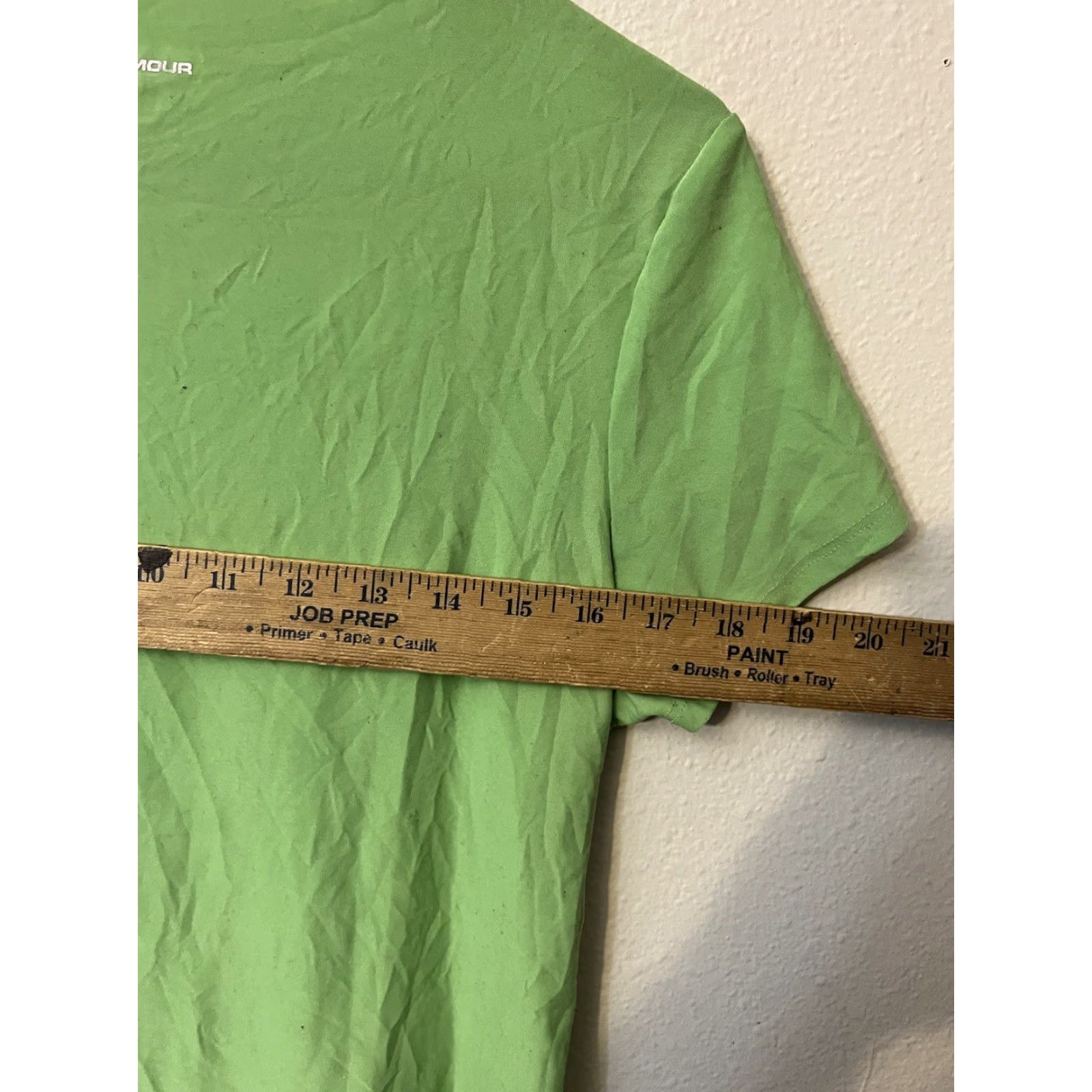 Under Armour Under Armour Women Short Sleeve Activewear Top M Green T-Shirt Athletic HeatGear Crew Neck Pullover Shirt Basic Size M / US 6-8 / IT 42-44 - 5 Thumbnail