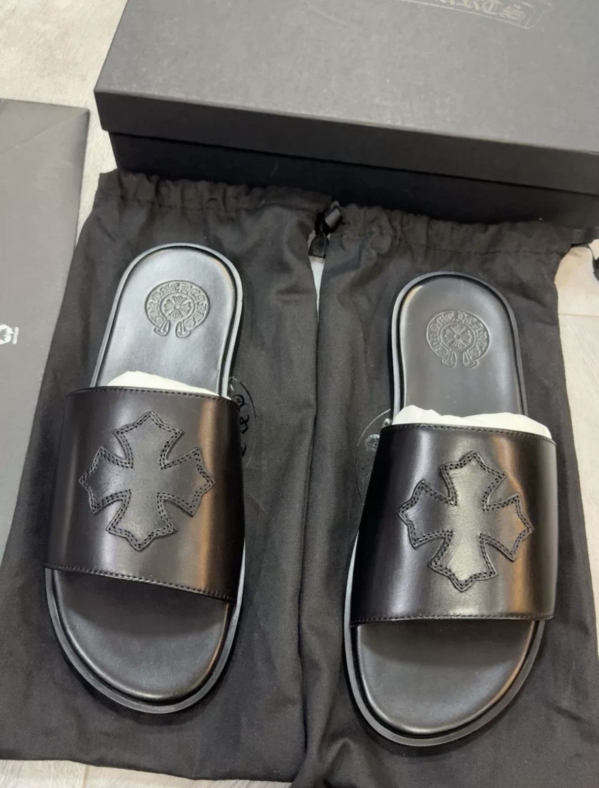 Chrome Hearts Chrome hearts slipper Size US 8 / EU 41 - 1 Thumbnail