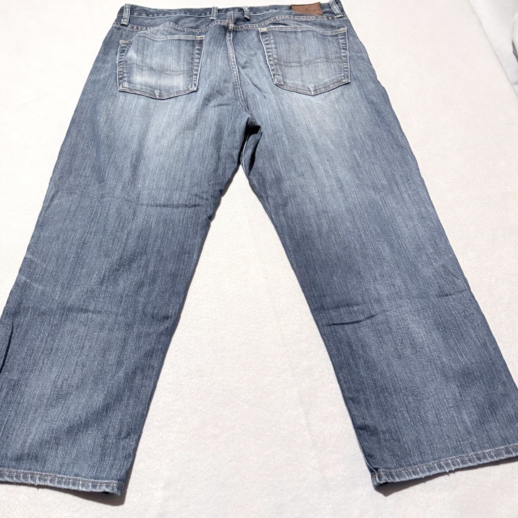 Lucky Brand Lucky Brand Jeans Men 38X30 Blue Denim Straight 5-Pocket Distressed Zip Fly Classic 329 Size US 38 / EU 54 - 6 Thumbnail