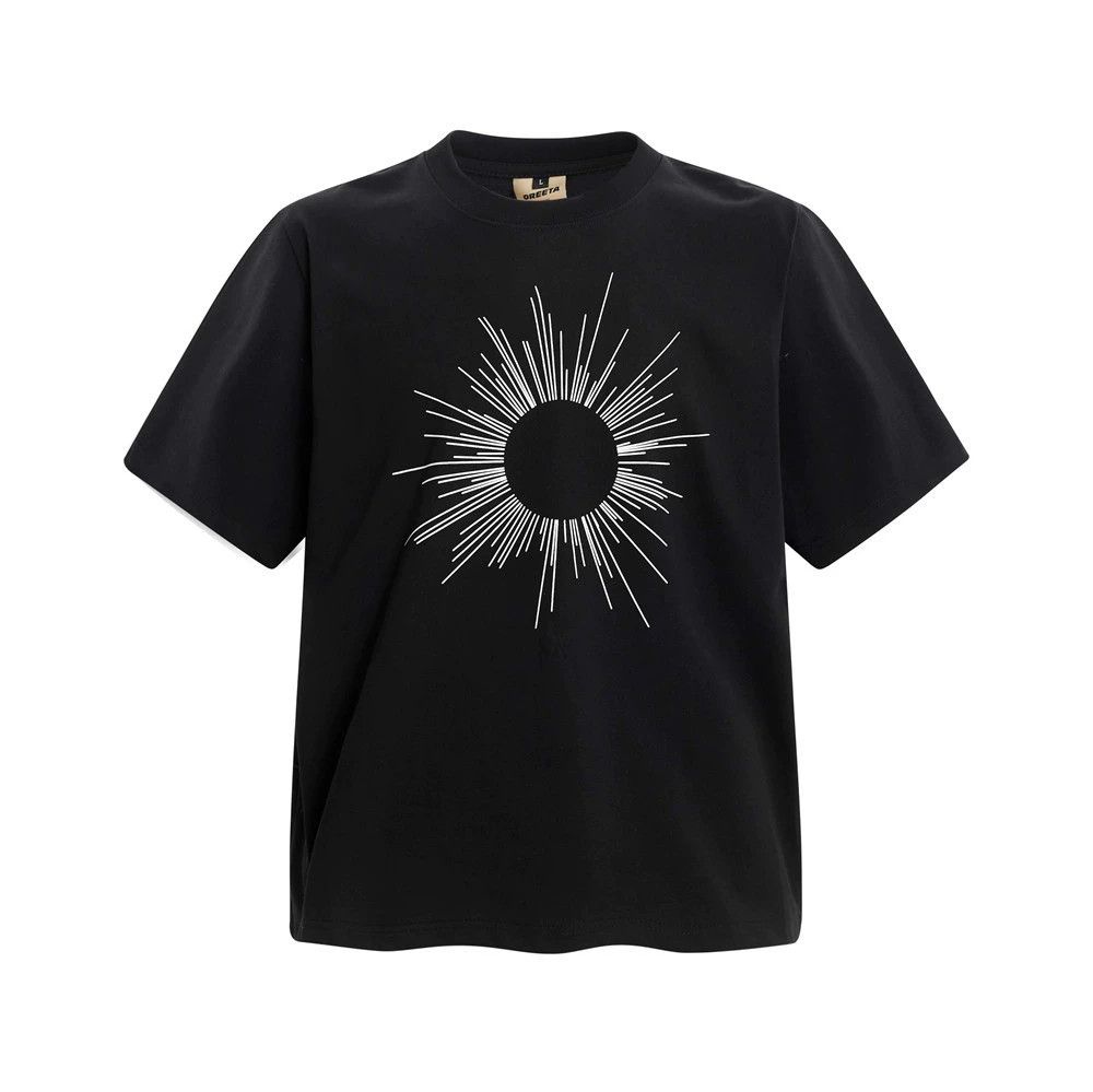 Japanese Brand × Vintage Men's American street letter sun print short sleeve T-shirt Size US M / EU 48-50 / 2 - 1 Thumbnail