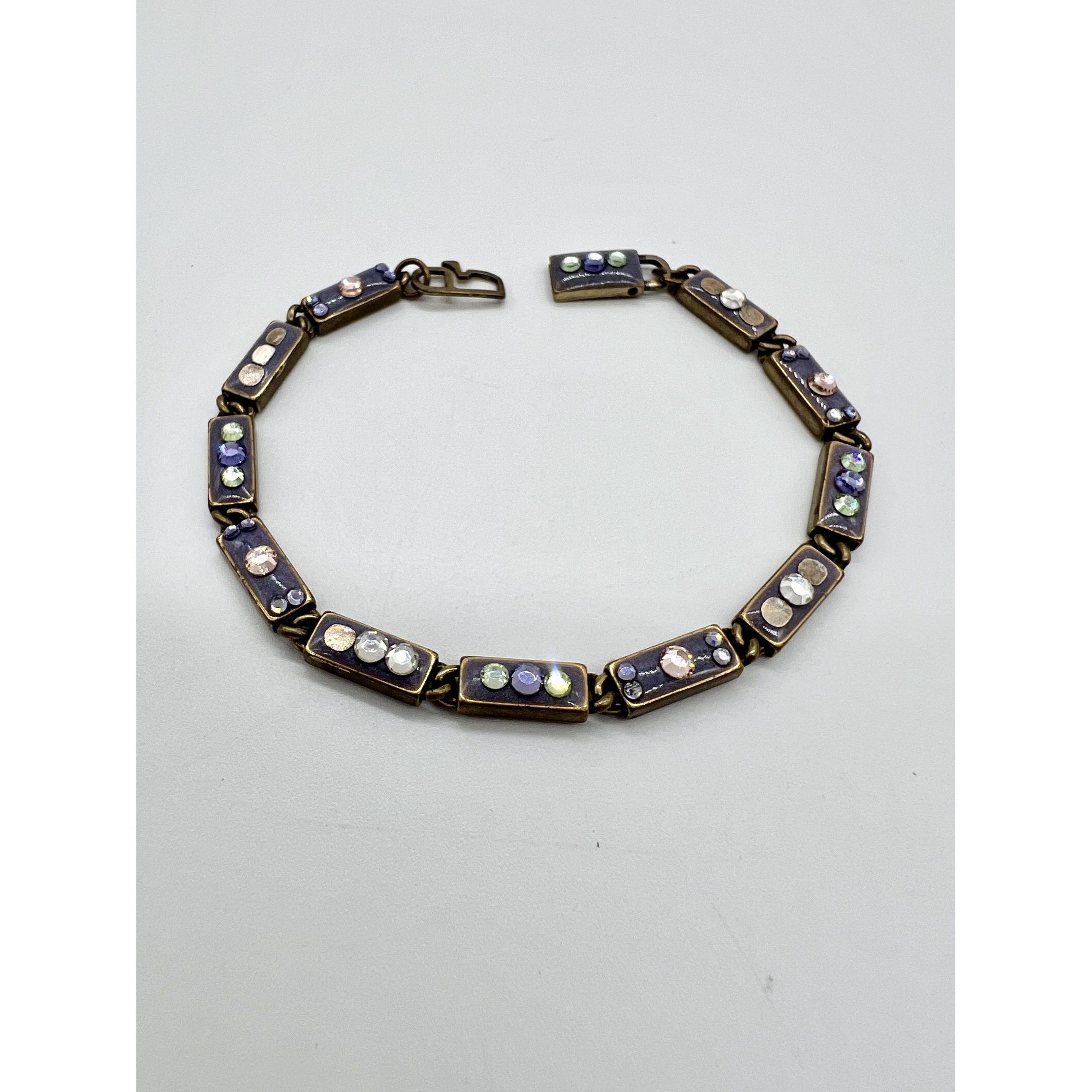 Designer VTG Anne Koplik Designs Art Deco Inspired Flat Back Rhinesto Size ONE SIZE - 1 Thumbnail