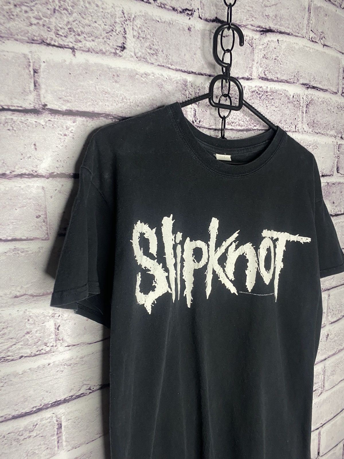 Band Tees Men's vintage slipknot overprint tee 2012 T-Shirt Size US M / EU 48-50 / 2 - 2 Thumbnail