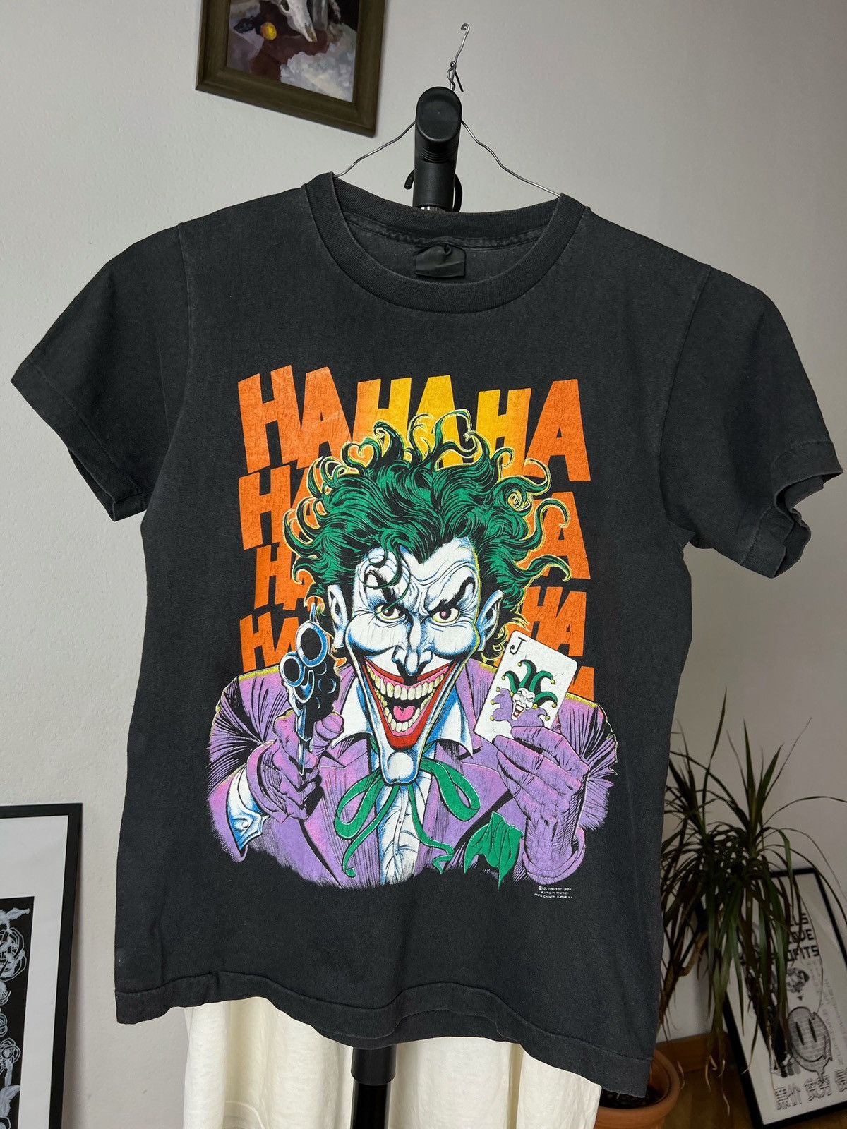 DC Comics × Vintage Vintage 1989 Batman DC Comics Printed Tee Joker Size US M / EU 48-50 / 2 - 1 Thumbnail