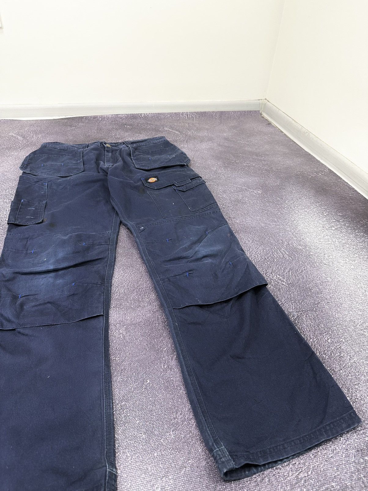 Dickies Vintage Dickies Double Knee Carpenter Cargo USA Work Pants Size US 34 / EU 50 - 4 Thumbnail