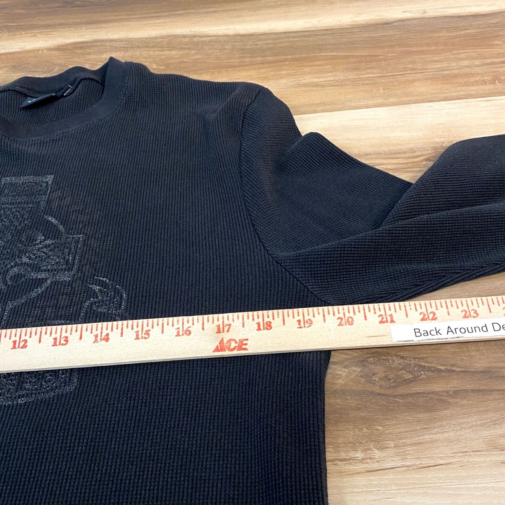 Banana Republic Banana Republic Shirt Mens S Camden Standard Fit Non-Iron Cotton Black Dress Shirt Long Sleeve Button-Down Size US S / EU 44-46 / 1 - 8 Thumbnail