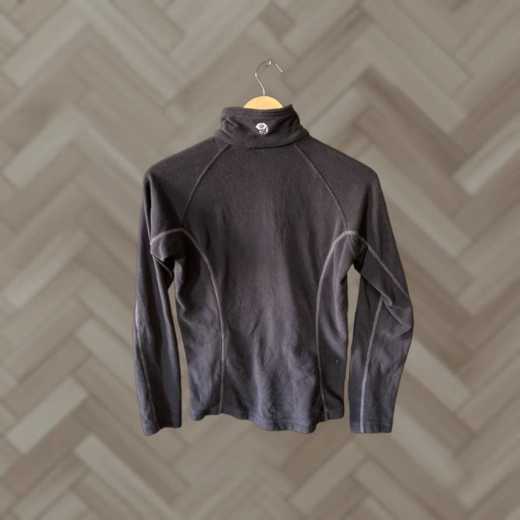 Mountain Hardwear VINTAGE Mountain Hardwear Womens Black Full Zip Long Sleeve Fleece Sweater Size Small Size S / US 4 / IT 40 - 1 Thumbnail