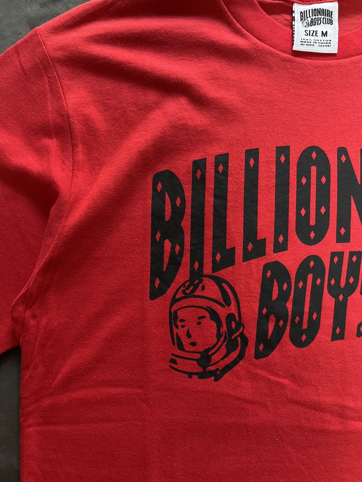 Billionaire Boys Club Rare Billionaire Boys Club BBC Classic Arch Logo Red T-Shirt Size US M / EU 48-50 / 2 - 5 Thumbnail