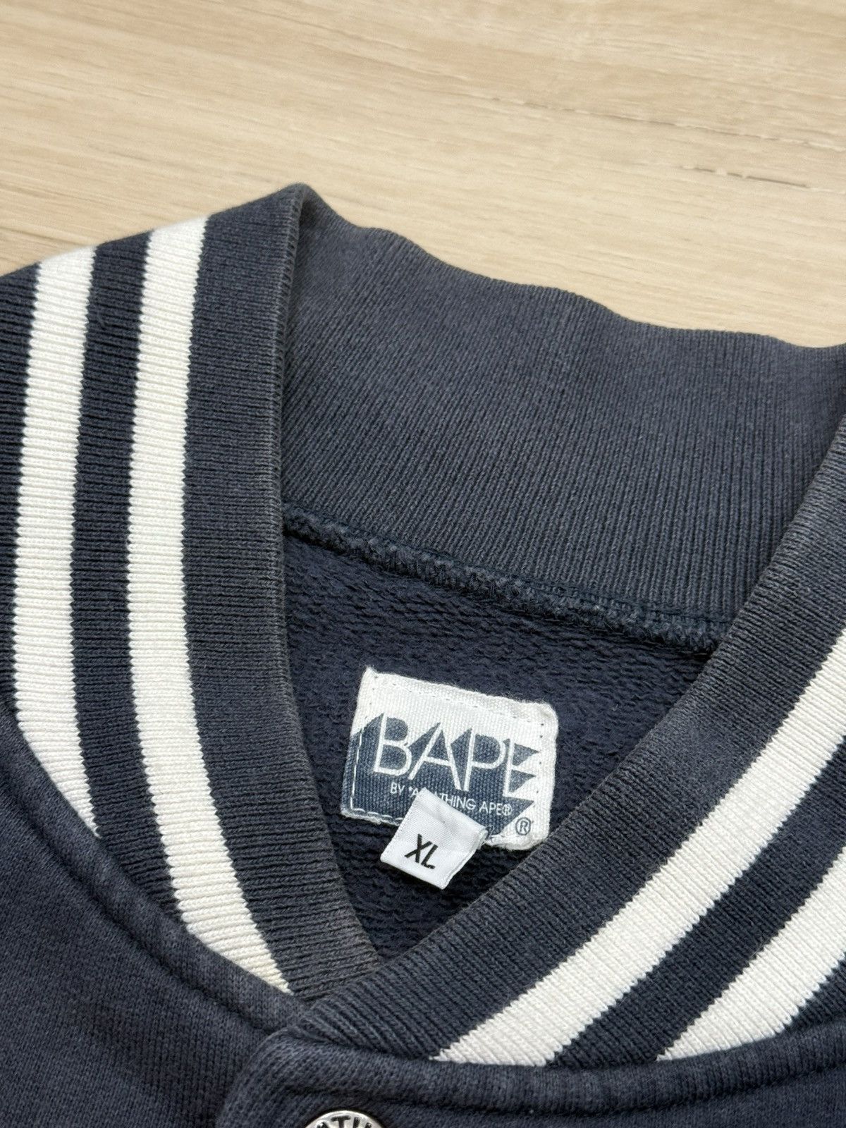 Bape Vintage Bape General Made Varsity Jacket Size US XL / EU 56 / 4 - 18 Thumbnail