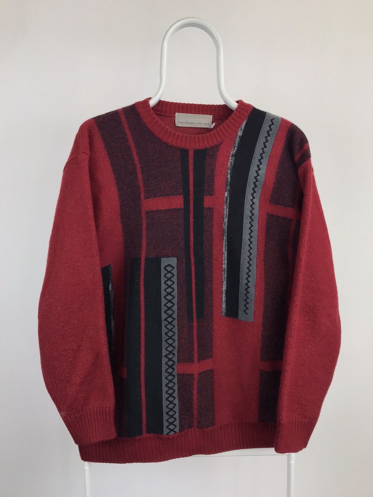Vintage Vintage Breidhof Multicolour Sweater Size US M / EU 48-50 / 2 - 1 Thumbnail
