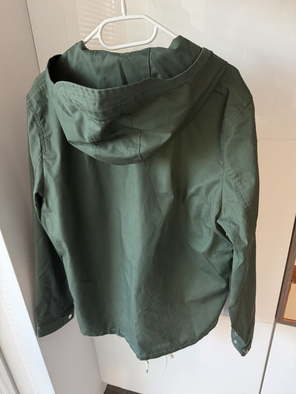 Samsoe Samsoe Samsoe Samsoe Dalgarno Thyme Waxed Waterproof Jacket Size US L / EU 52-54 / 3 - 8 Thumbnail