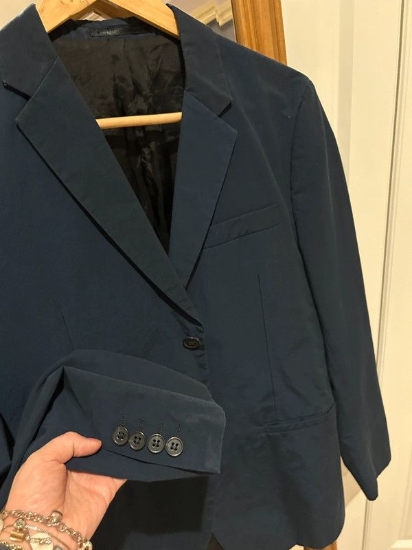 Cos Navy blazer Size 36R - 3 Thumbnail