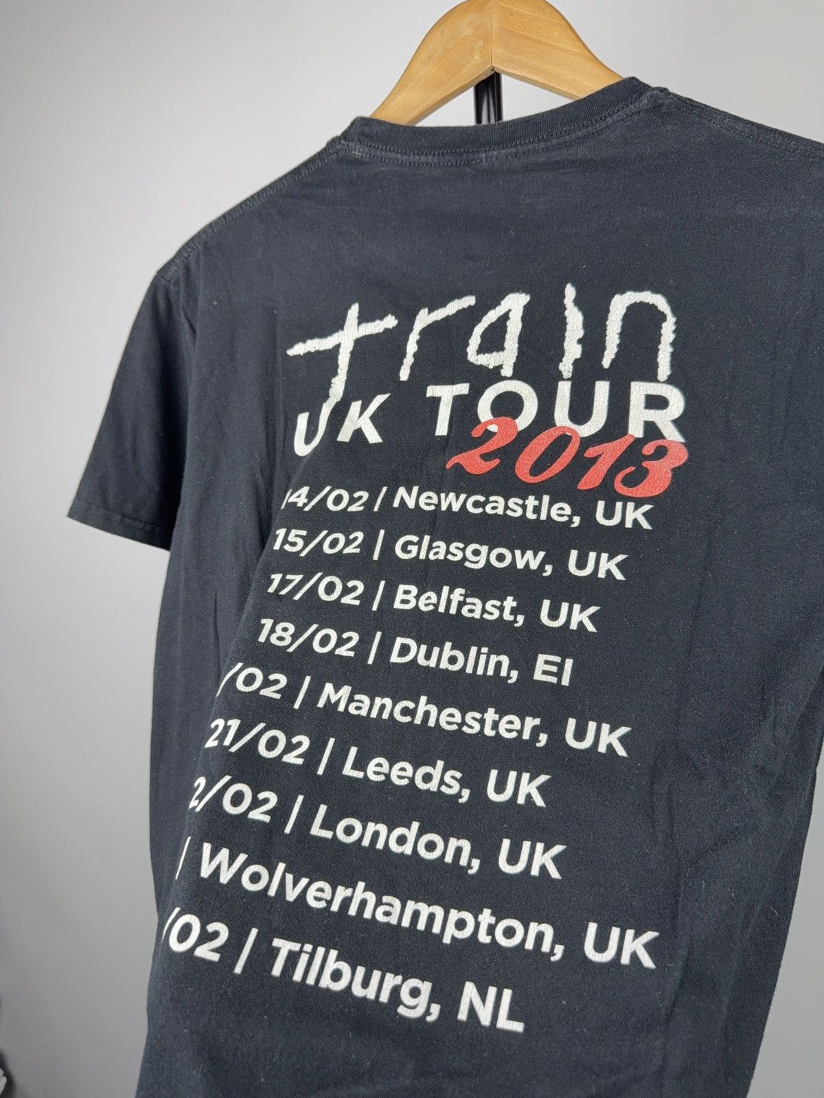 Band Tees 00s Train California 37 UK Tour 2013 Band T-Shirt Size US M / EU 48-50 / 2 - 9 Thumbnail