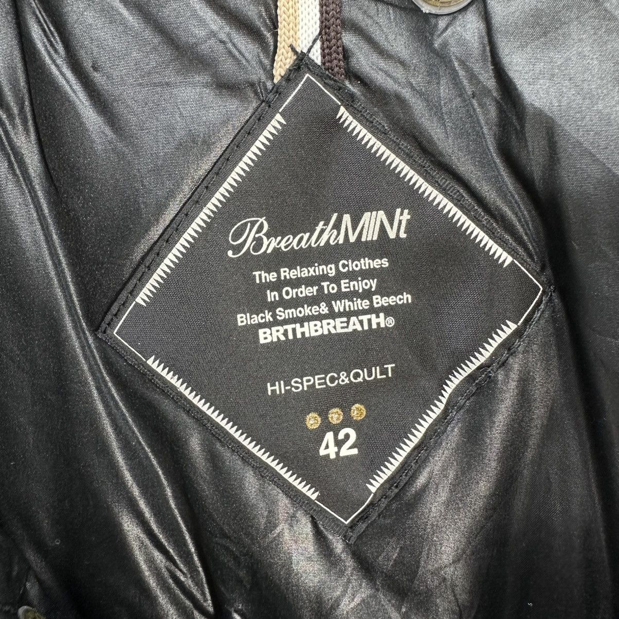 If Six Was Nine Vintage BRTH BREATH Puffer Zipper Jacket Punk Style Size US S / EU 44-46 / 1 - 18 Thumbnail
