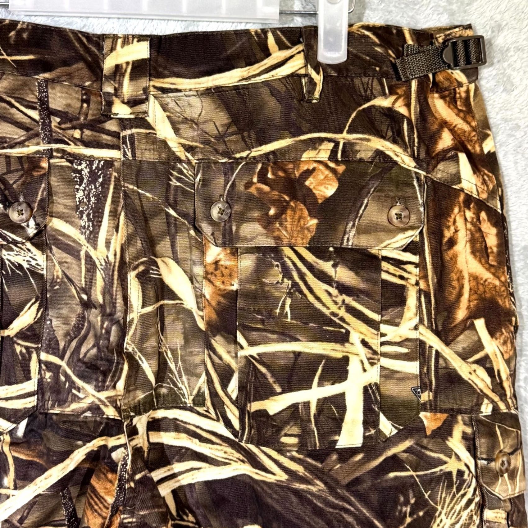 Realtree Game Winner Cargo Pants Men’s XL Realtree Camo 100% Cotton Hunting Straight Modern Outdoor Mens XL Camouflage Cargo Pants Size US 36 / EU 52 - 7 Thumbnail