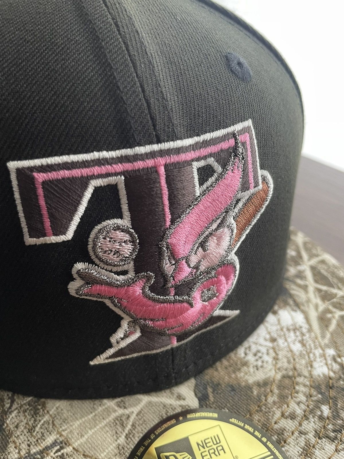 Hat Club × MyFitteds × New Era 7 7/8 Hat Club Realtree Pink Bottom Toronto Blue Jays Size ONE SIZE - 4 Thumbnail