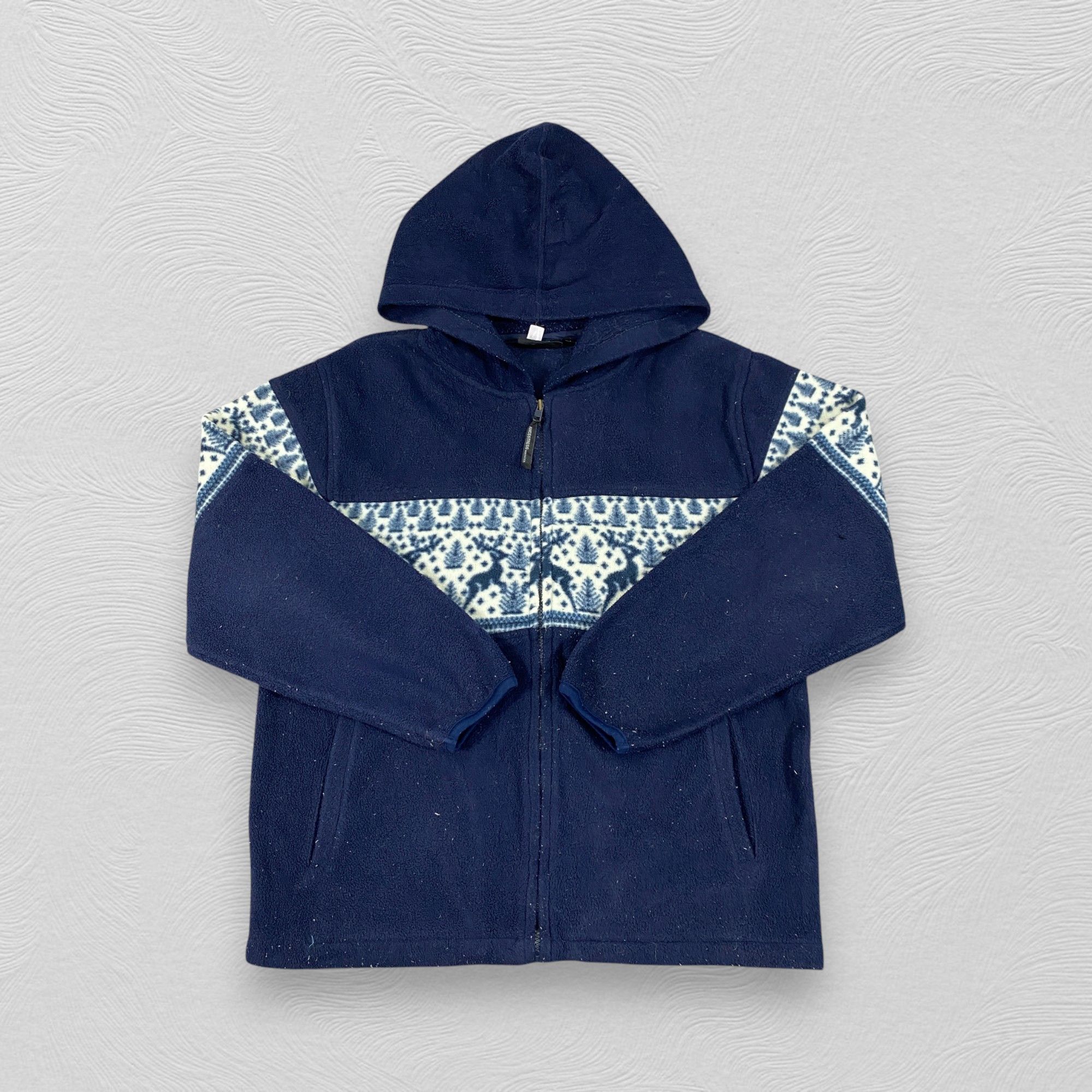 Japanese Brand Vintage North Sea Native Sweater Medium Fleece Jacket- J411 Size US M / EU 48-50 / 2 - 4 Thumbnail