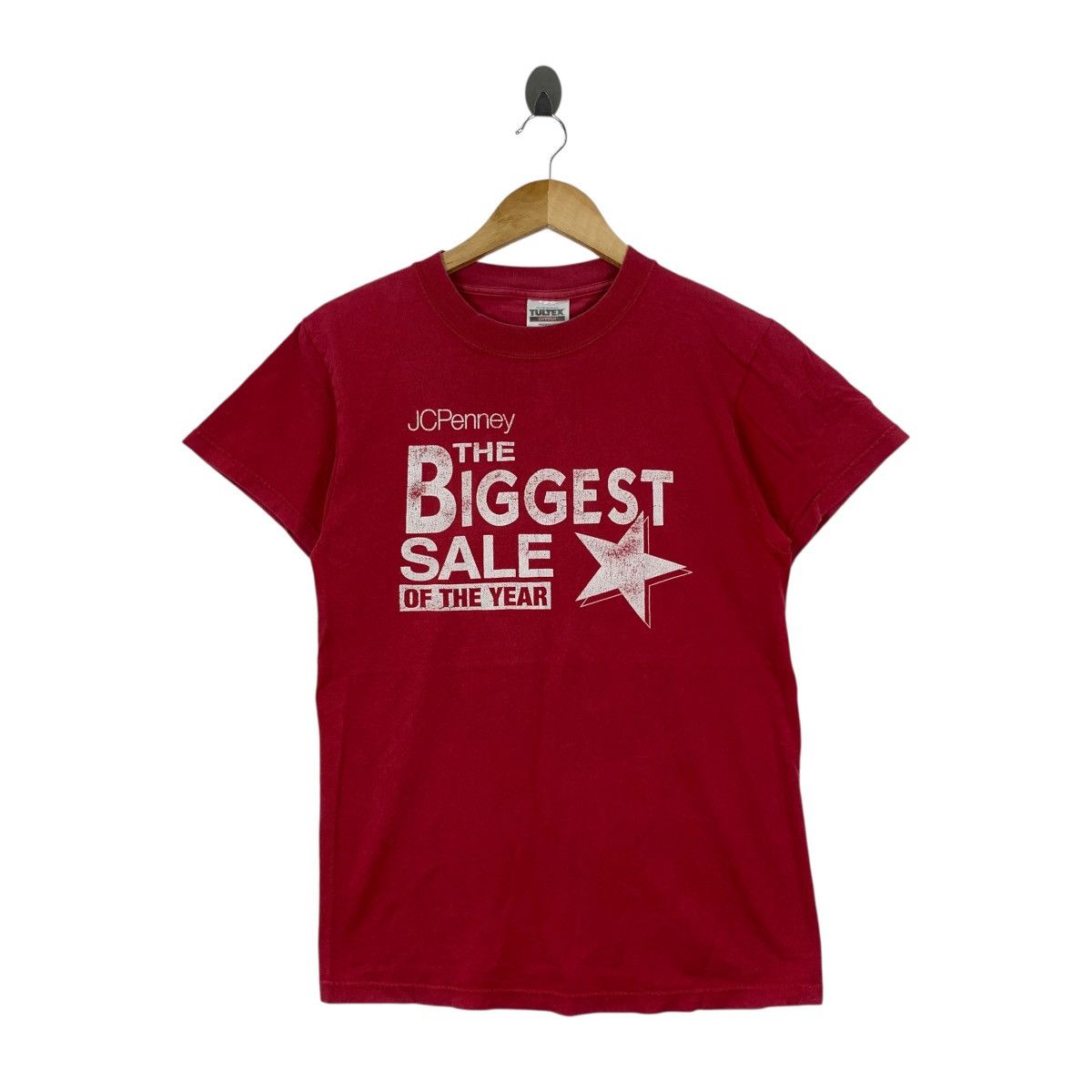 Vintage Vintage JC PENNEY The Biggest Sale Of The Year Promo Shirt Size US S / EU 44-46 / 1 - 1 Thumbnail