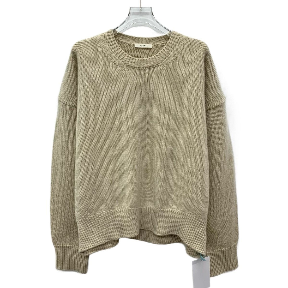 Celine Celine Brown Cashmere Long Sleeve Knit Sweater K26WX Size M / US 6-8 / IT 42-44 - 1 Thumbnail