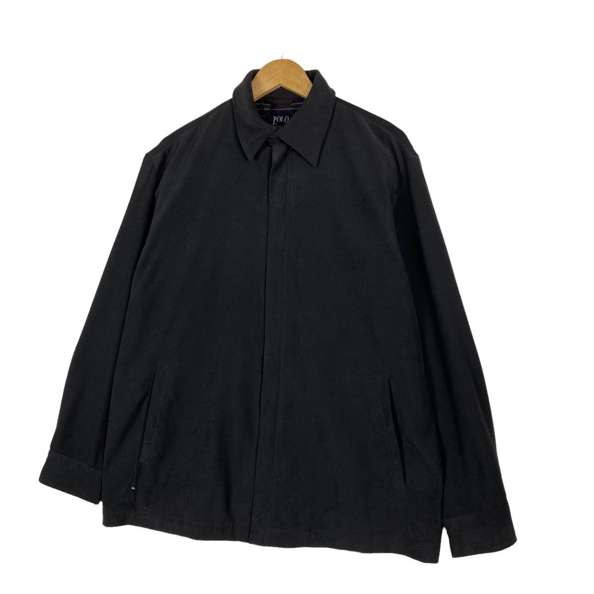 Beverly Hills Polo Club × Japanese Brand × Polo Ralph Lauren Vintage Polo British Country Spirit Zipper Jacket Size US L / EU 52-54 / 3 - 2 Thumbnail