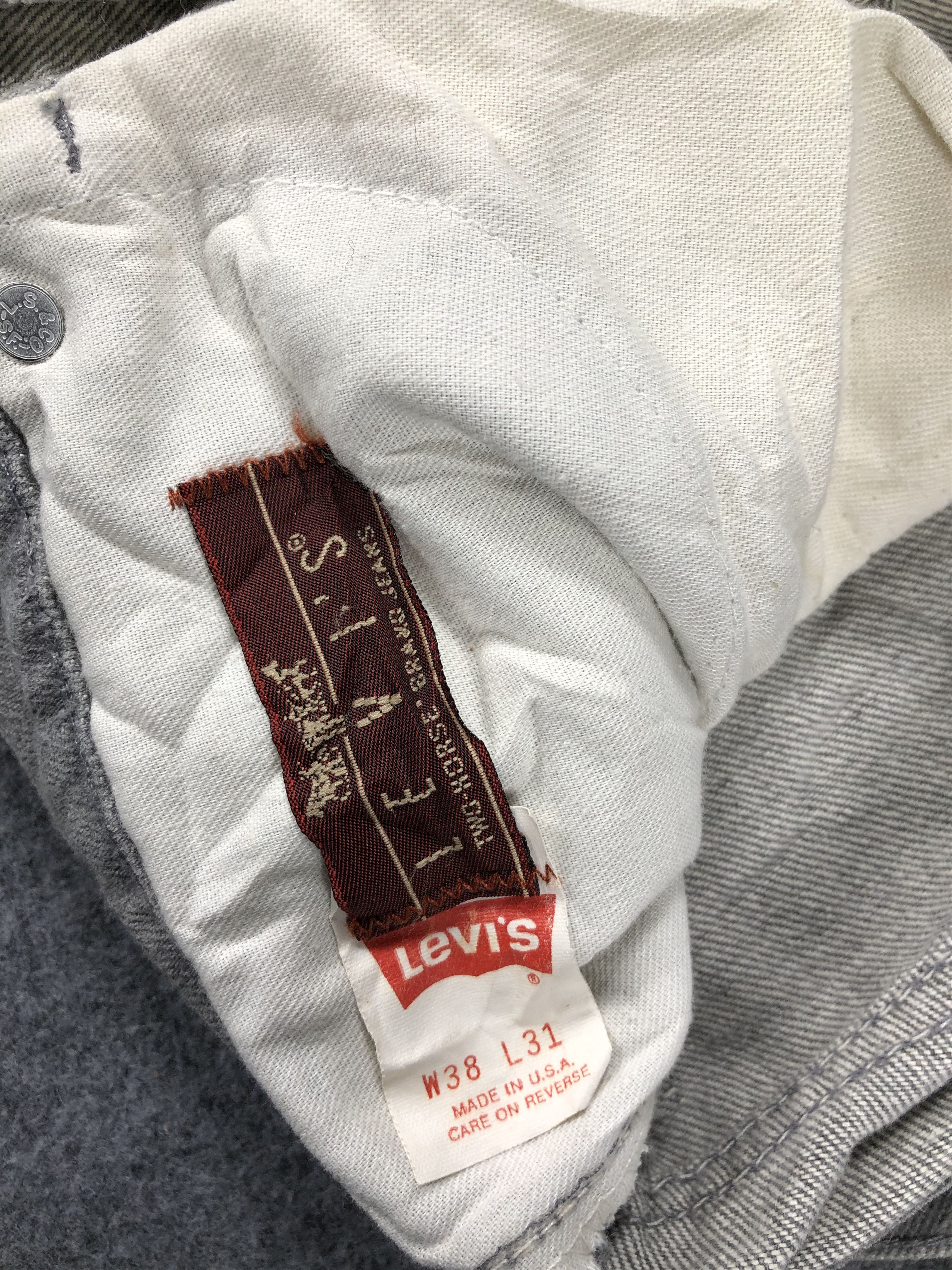 Levi's × Vintage Vintage 90s Levis Jeans Lot 549 -JM644 Size US 38 / EU 54 - 8 Thumbnail