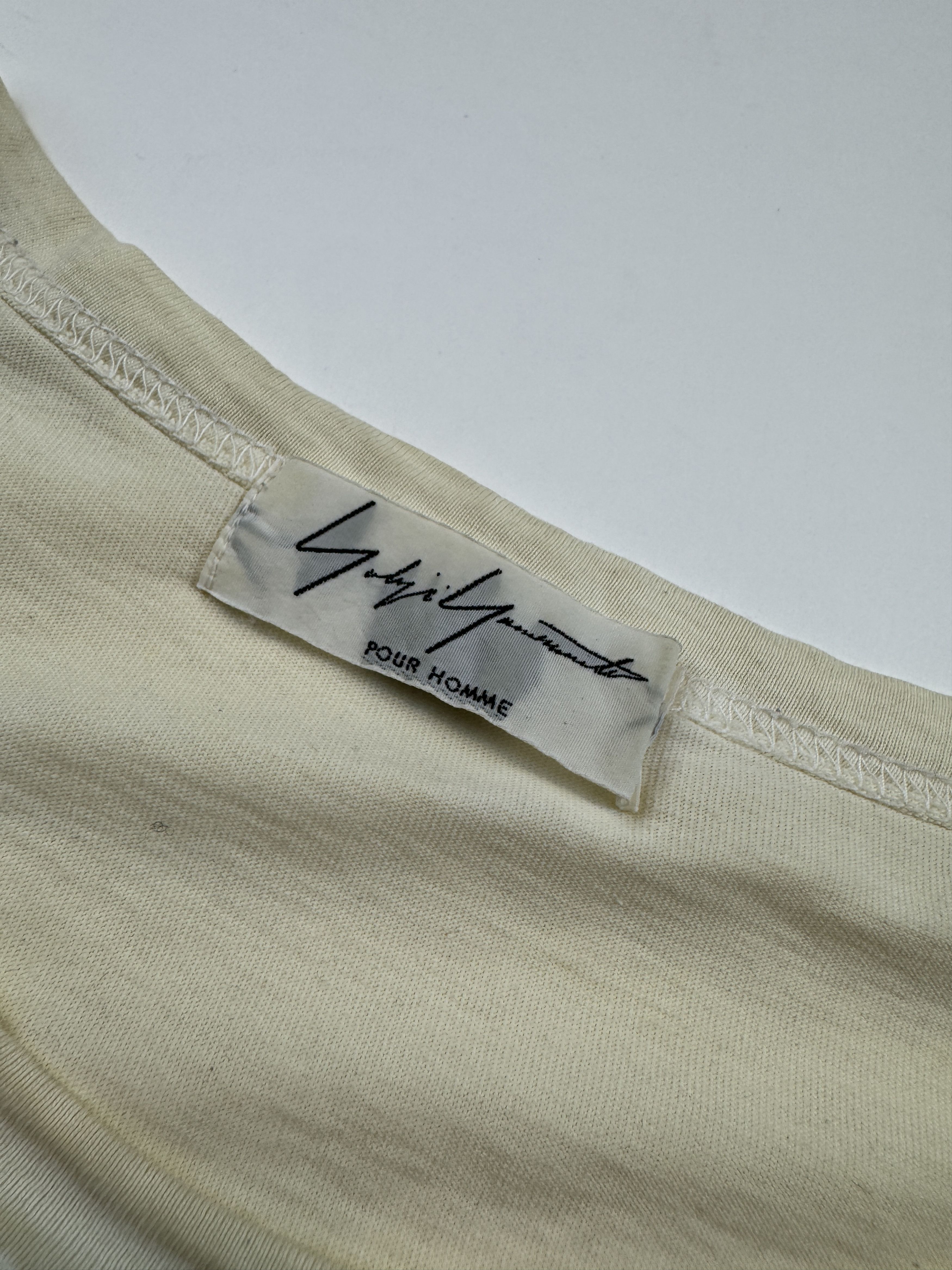 Yohji Yamamoto Yohji Yamamoto Scare Tee Size US L / EU 52-54 / 3 - 4 Thumbnail