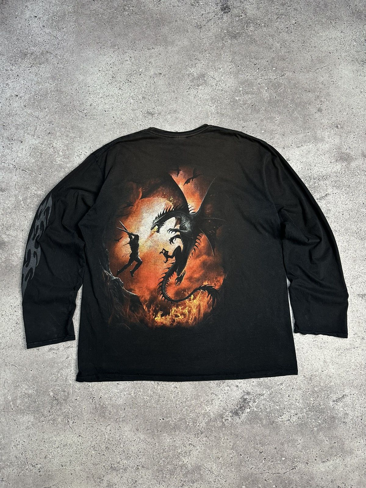 Vintage Vintage 90s Spiral Death 💀Game Over Y2K Drill Skull Size US XL / EU 56 / 4 - 5 Thumbnail