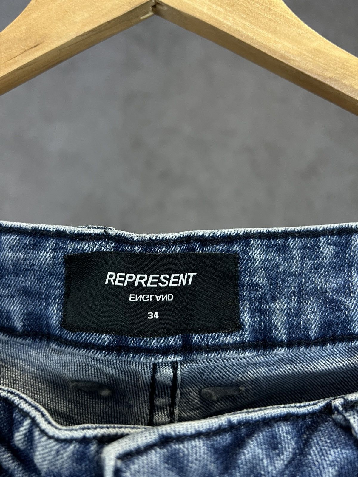 Represent Clo. Represent designer Distressed jeans Size US 32 / EU 48 - 5 Thumbnail