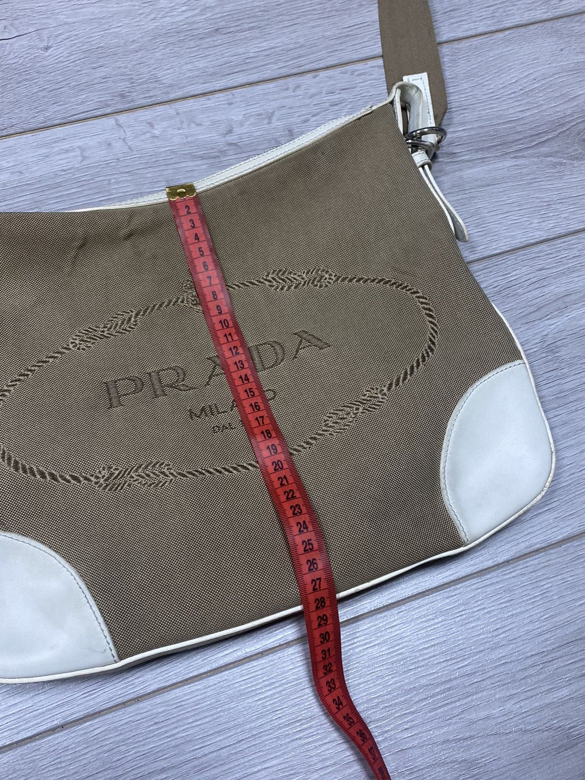 Prada Prada Milano big logo shoulder bag Size ONE SIZE - 16 Thumbnail