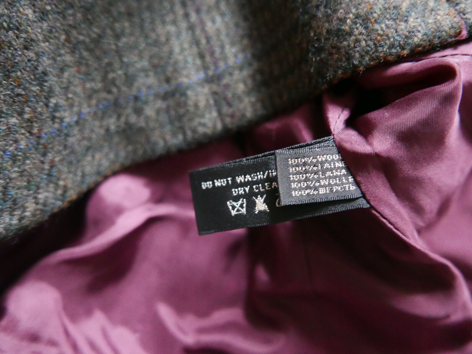 Ralph Lauren Black Label Ralph Lauren Black Label Blazer Jacket Coat Tweed Wool USA 2 Size XS / US 0-2 / IT 36-38 - 4 Thumbnail