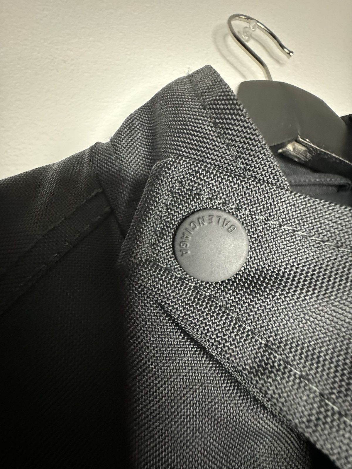 Balenciaga Canvas Biker Jacket Size US M / EU 48-50 / 2 - 5 Thumbnail