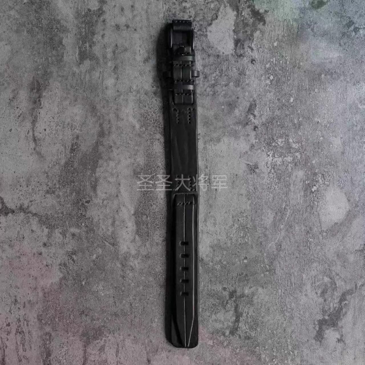 Julius Julius 7 New Genuine Black Leather Layered Bracelet Size ONE SIZE - 5 Thumbnail