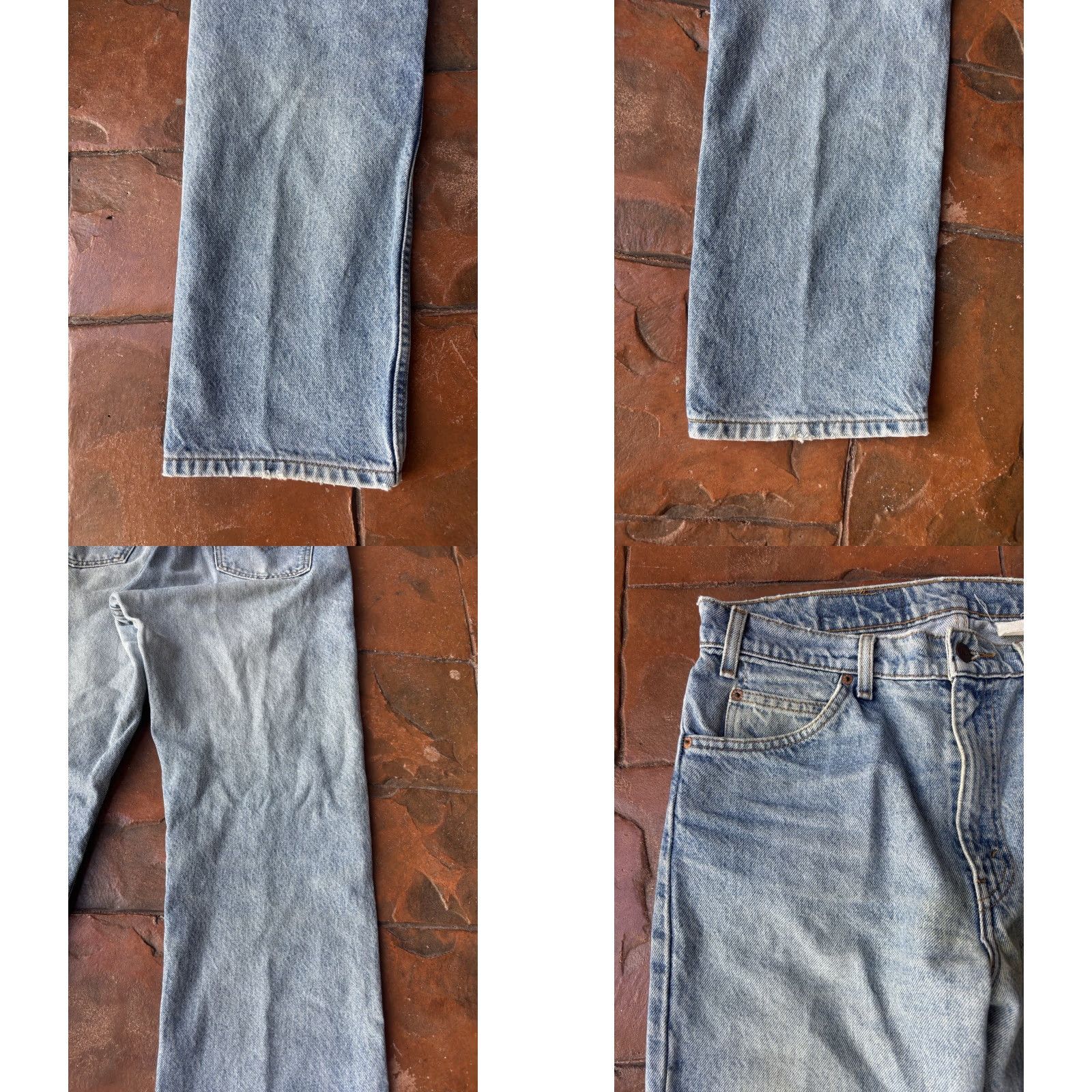 Levi's VINTAGE Levi's 505 Orange Tab Denim Jeans Men’s 34x30 Straight Leg USA Size US 34 / EU 50 - 8 Thumbnail