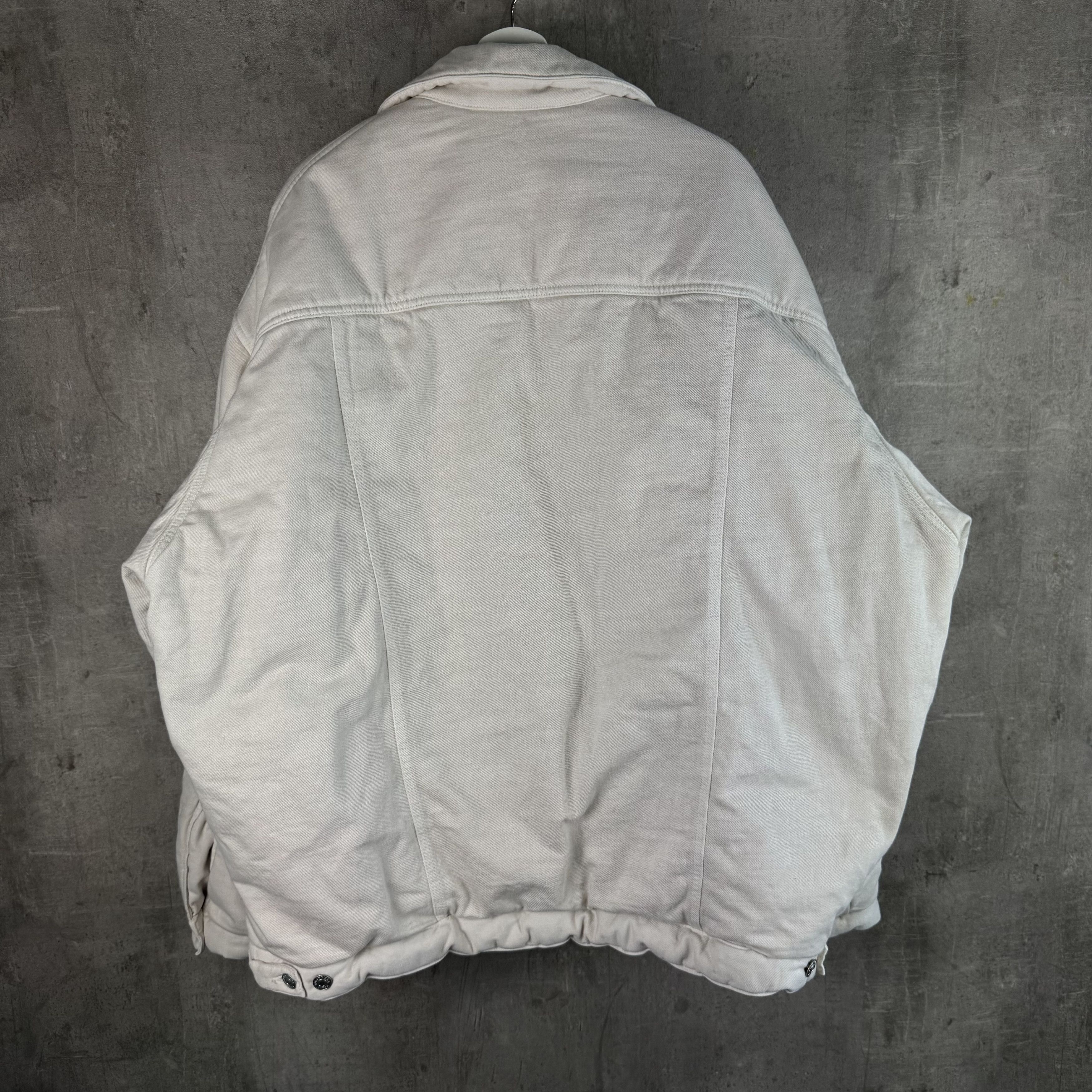 Balenciaga BALENCIAGA Padded Denim Jacket Worn By Kanye, Shai RARE Size US S / EU 44-46 / 1 - 8 Thumbnail