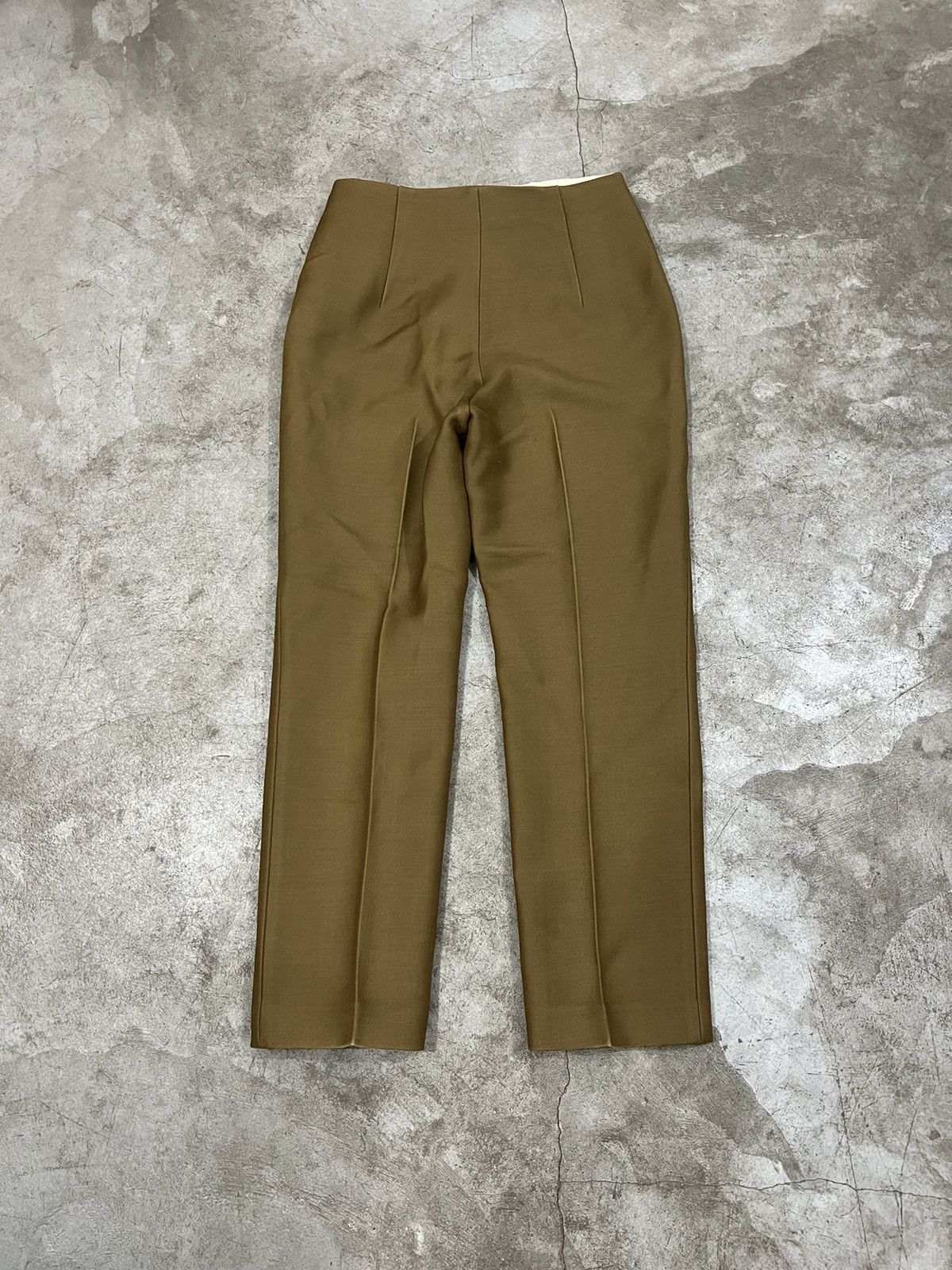 Designer × The Row The Row Wool Trouser Pants Size 28" / US 6 / IT 42 - 2 Thumbnail