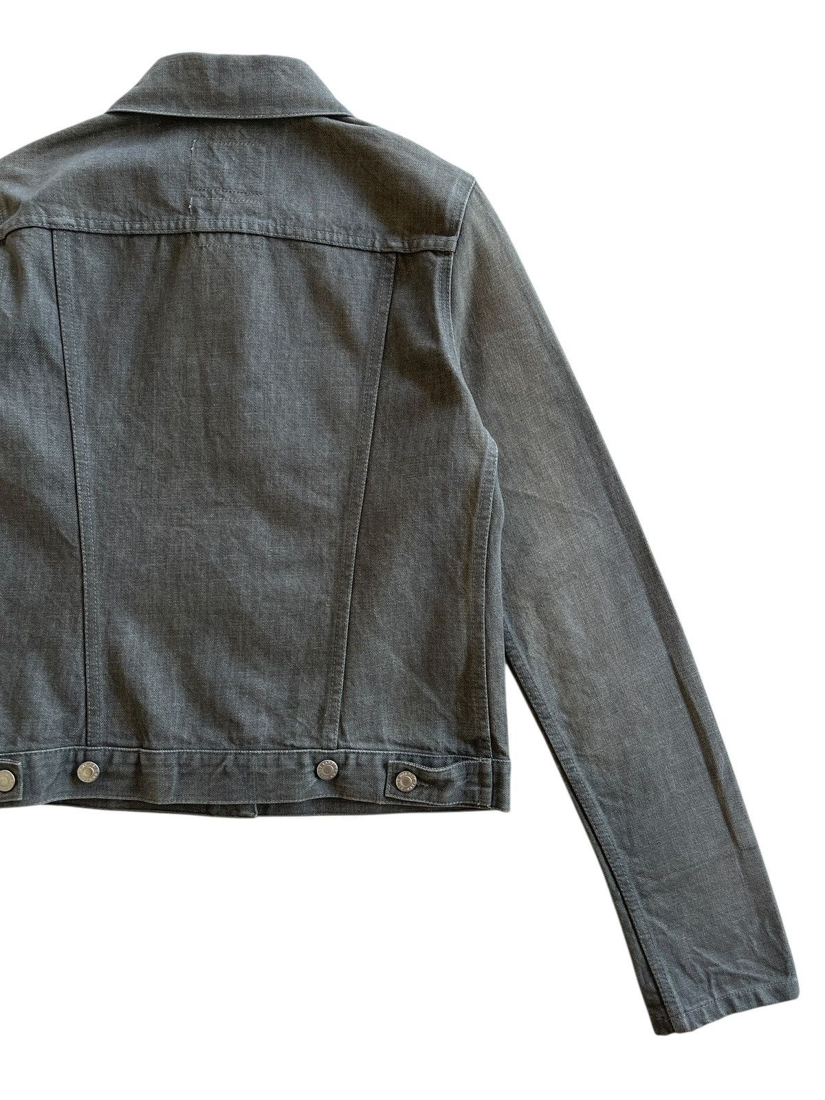 Helmut Lang SS2004 Helmut Lang Slim 2 Pocket Turn Up Denim Jacket Size S / US 4 / IT 40 - 8 Thumbnail