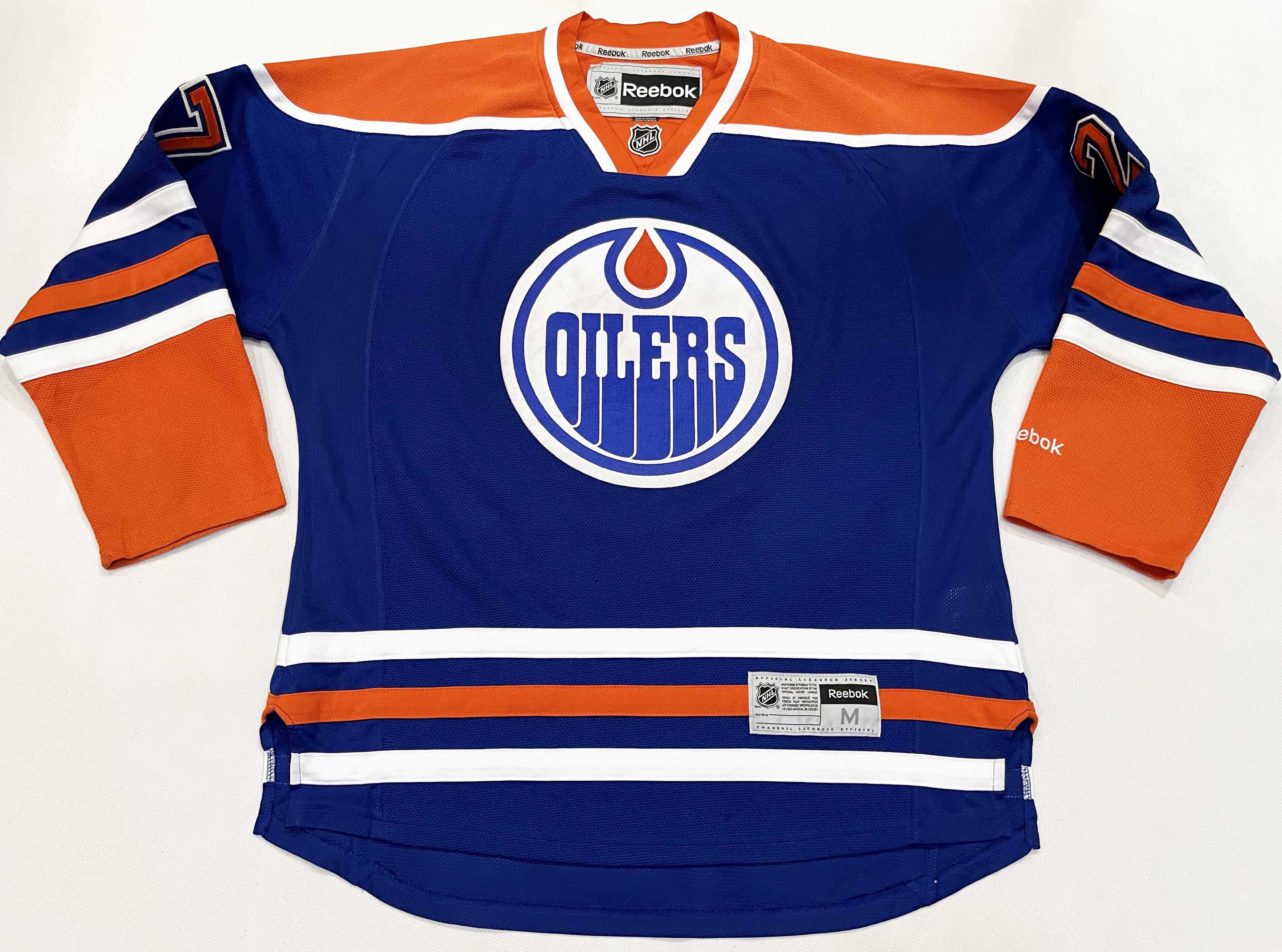 Reebok Premier Edmonton Oilers LUCIC #27 NHL Hockey Jersey