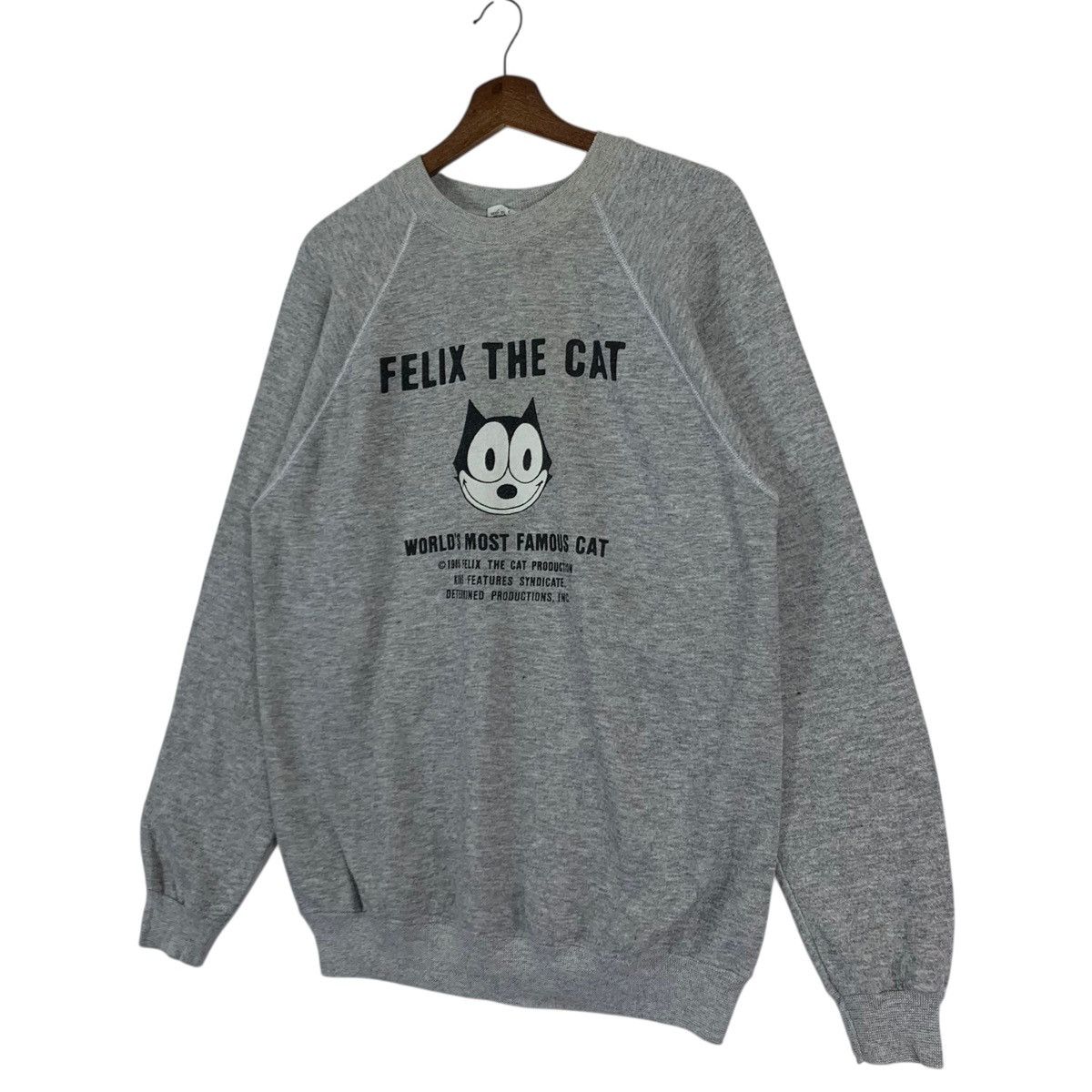 Cartoon Network × Levi's × Vintage VINTAGE FELIX THE CATS SPONSER LEVIS CREWNECK Size US L / EU 52-54 / 3 - 2 Thumbnail