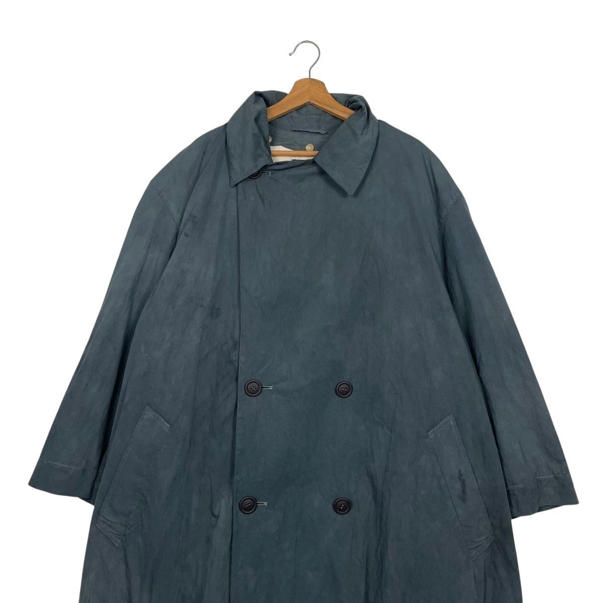 Issey Miyake Issey Miyake Double Breasted Overcoat Size US M / EU 48-50 / 2 - 3 Thumbnail