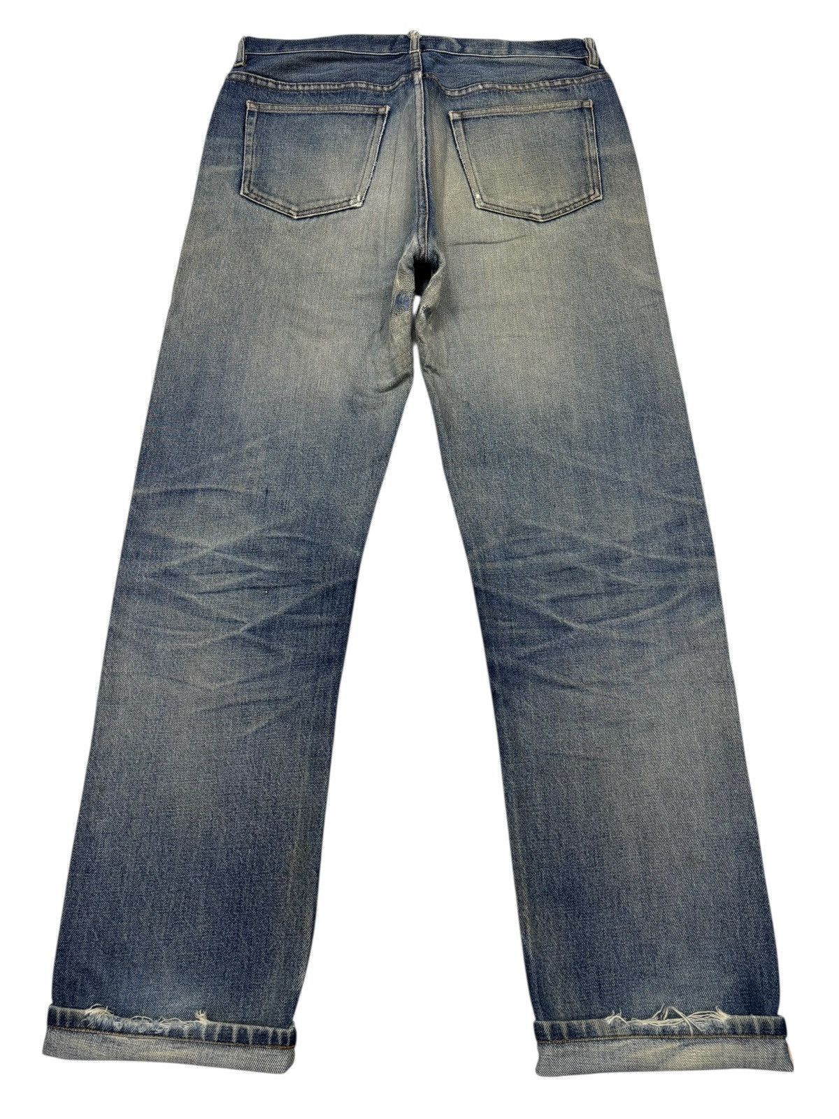 A.P.C. A.P.C Selvedge Distressed Repair Jeans Size US 32 / EU 48 - 9 Thumbnail