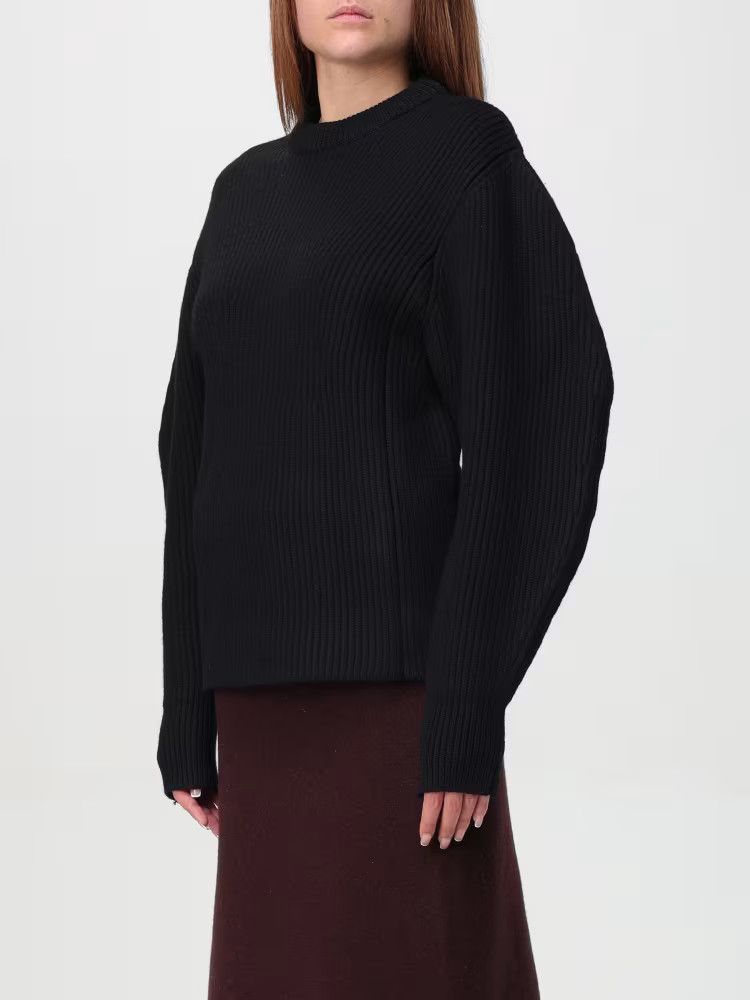 Jil Sander o1mt1gz0426 Sweater in Black Size XL / US 12-14 / IT 48-50 - 4 Thumbnail