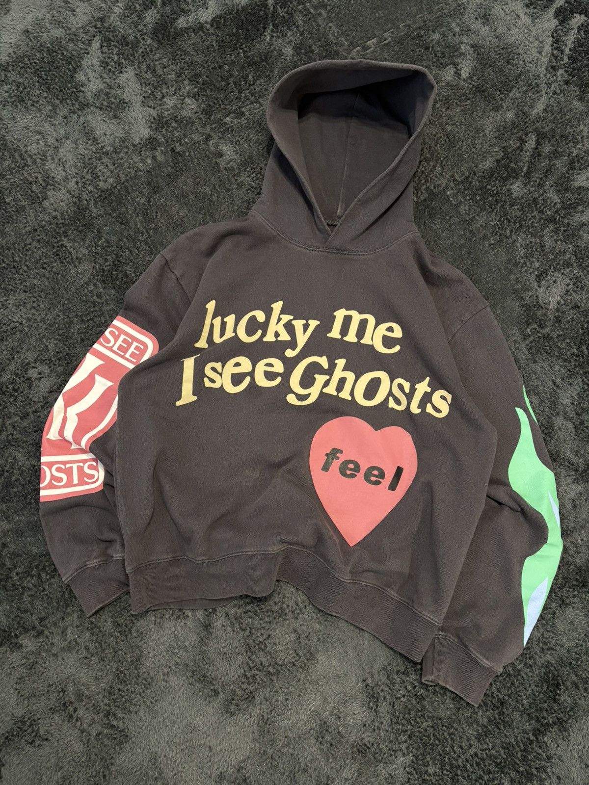 Japanese Brand Kanye Lucky Me I See Ghosts Hoodie Size US M / EU 48-50 / 2 - 1 Thumbnail