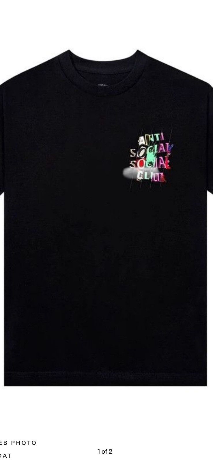 Anti Social Social Club Buy Anti Social Social Club Radness Tee Black Size US L / EU 52-54 / 3 - 3 Thumbnail
