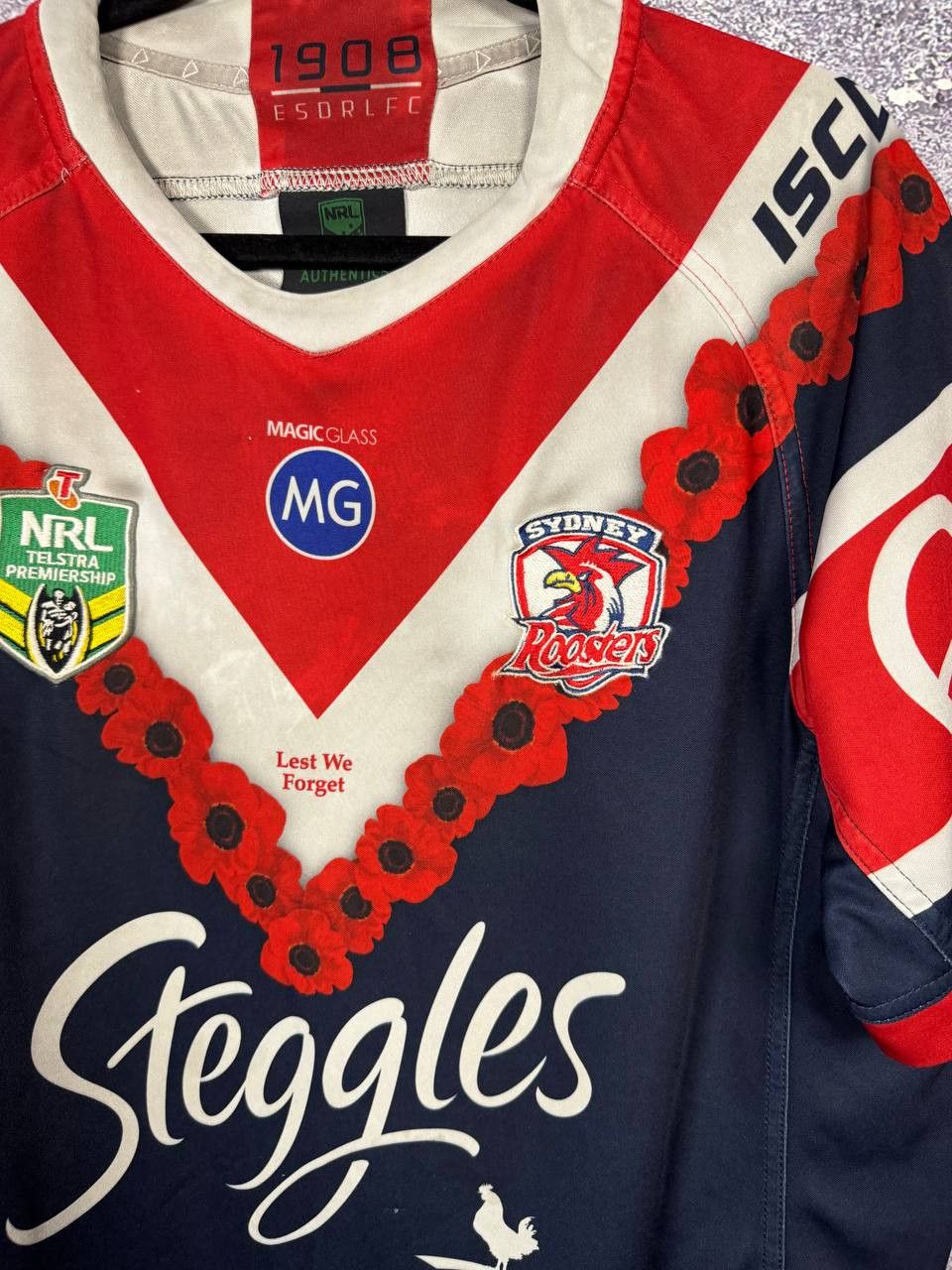 Vintage Sydney Roosters 2016 Limited Rugby Jersey NRL XL Size Size US XL / EU 56 / 4 - 4 Thumbnail