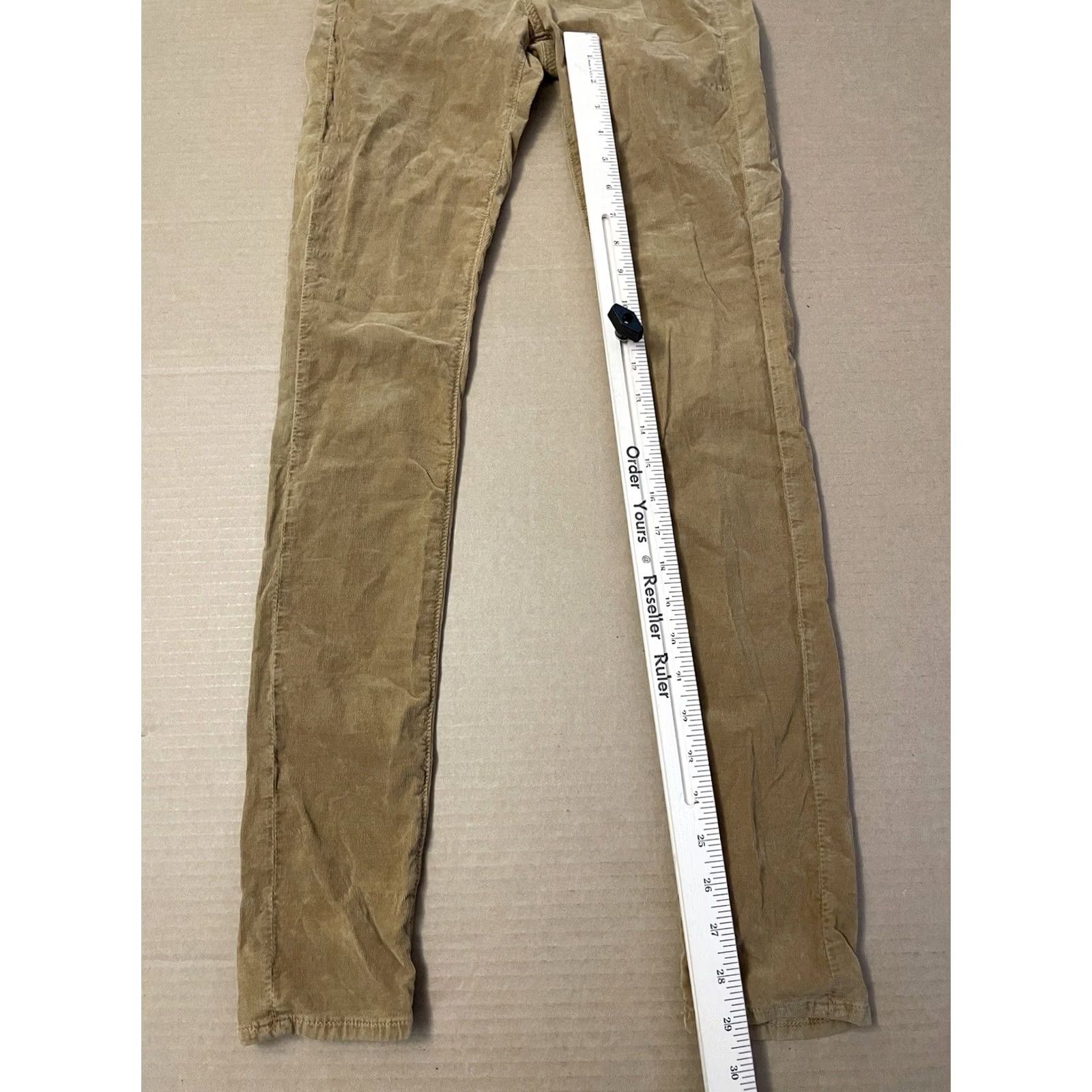 Vintage AG Adriano Goldschmied The Legging Pants Womens 25 Brown Super Skinny Ladies Shirt? Size 42" / US 20 - 6 Thumbnail