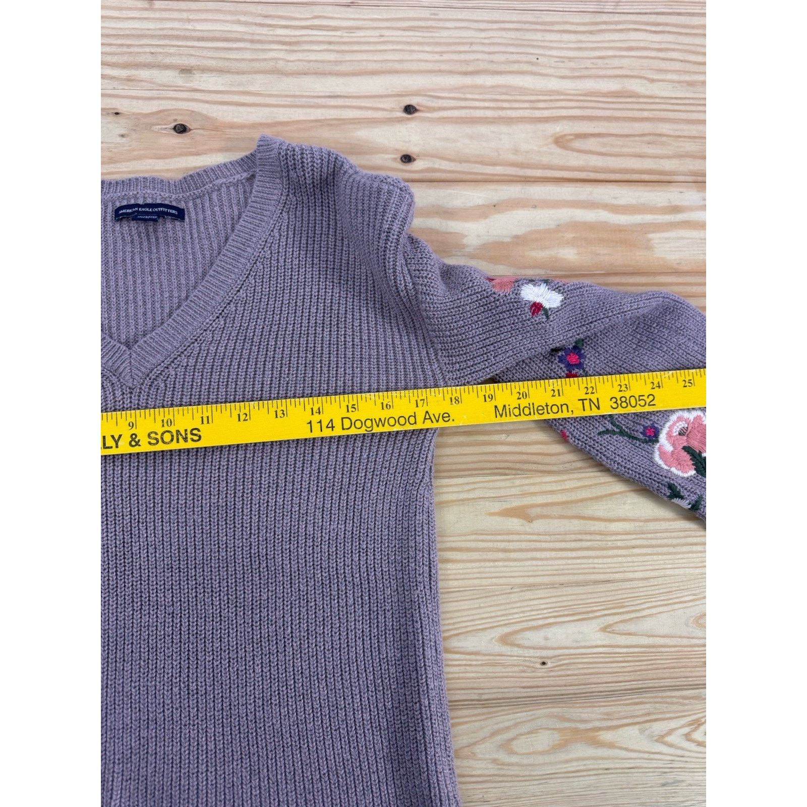 American Eagle Outfitters American Eagle Outfitters Sweater Floral Bishop Sleeves XS Size XS / US 0-2 / IT 36-38 - 5 Thumbnail