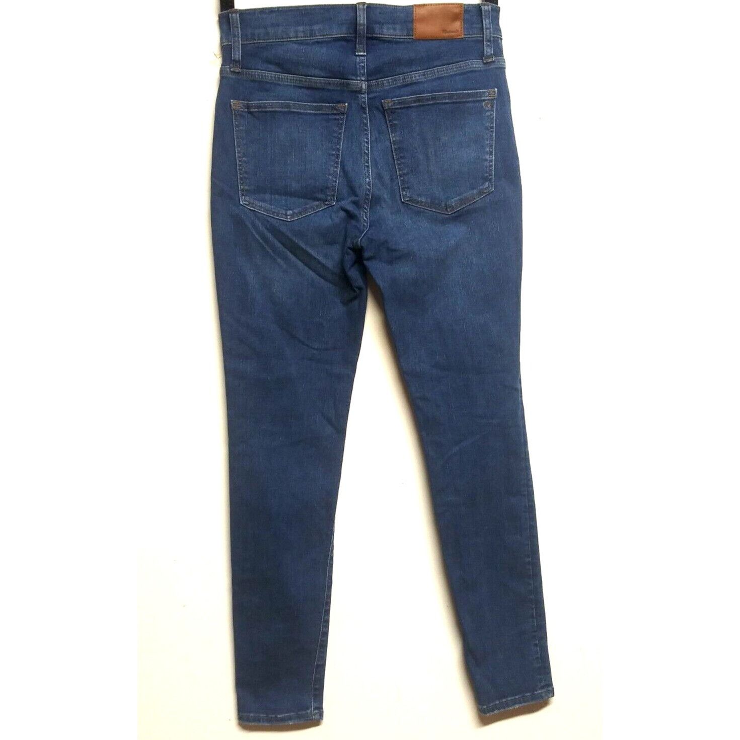 Madewell Madewell Jeans 9" Mid Rise Skinny Crop Sz 27 Medium Wash Den Size 27" / US 4 / IT 40 - 2 Thumbnail