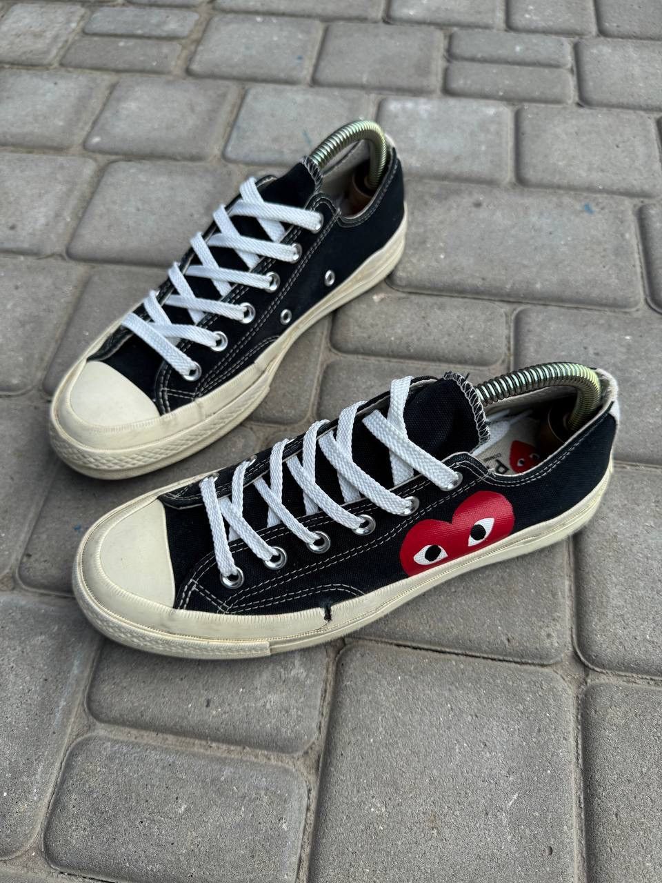 Comme des Garcons Converse Comme Des Garcons Chuck Taylor Low Trainers 7 Size US 7 / EU 40 - 3 Thumbnail