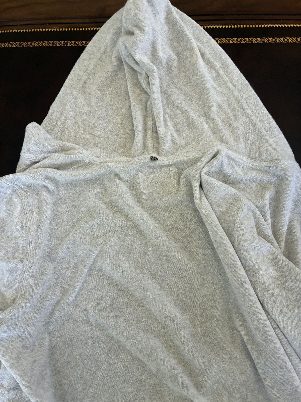 Billy Reid Billy Reid Numajiri Terry Hoodie in Grey Meland Size US L / EU 52-54 / 3 - 3 Thumbnail